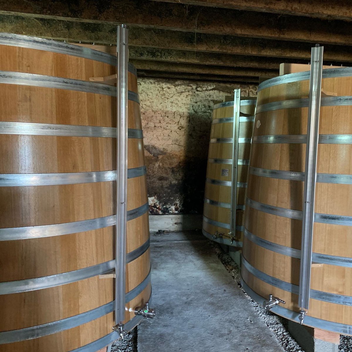 Installation de tonneaux en Petite Champagne. 🥃🚚 #tonnellerie #tonnellerieallary #cooperage #cognac #cognaclover #petitechampagne #mof #oak #chenefrancais #madeinfrance #traditionalart #originefrancegarantie #patrimoine #lifestyle