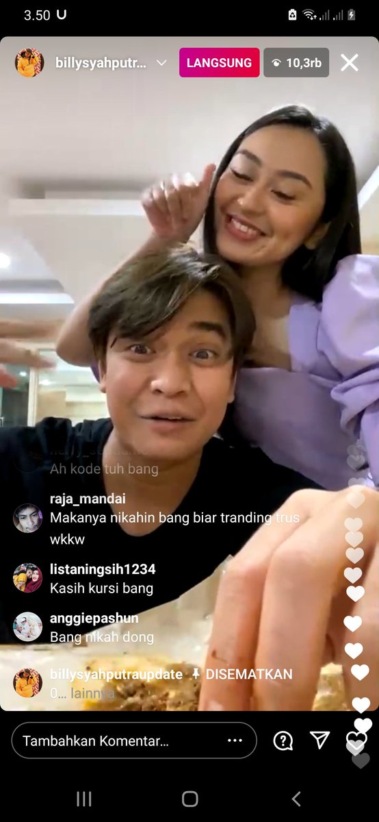 Katanya udh trendingkan, leh ugha #bilmesmenujupuncak ada yang live breng. Alhamdulillah ditemenin sahur