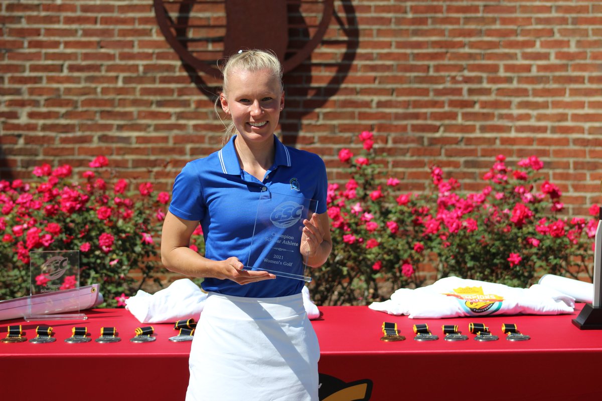 GulfSouth's tweet photo. Congratulations to West Florida's Ronja Taipale, the 2021 #GSCWG Champion Scholar-Athlete 🏆📚 https://t.co/6f8fDEsU1G