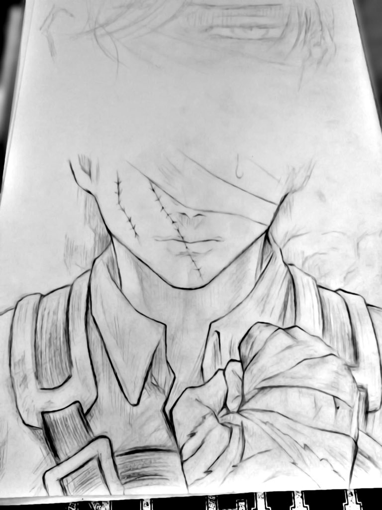 Levi Ackerman fan art by me, I'm really proud of this one : r/attackontitan