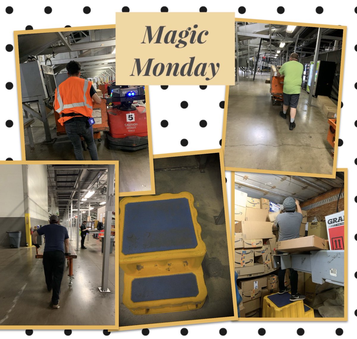 Indyday_lions's tweet photo. It’s MAGIC MONDAY❗️❗️ Safety is ALWAYS first❗️ #AlwaysPushingAndNotPulling #UsingTheLoadStand #WeWantYouToBeSafe #HappyMonday #Ups #DaySort #IndyLions #BeSafe https://t.co/X3OCWIxNp0