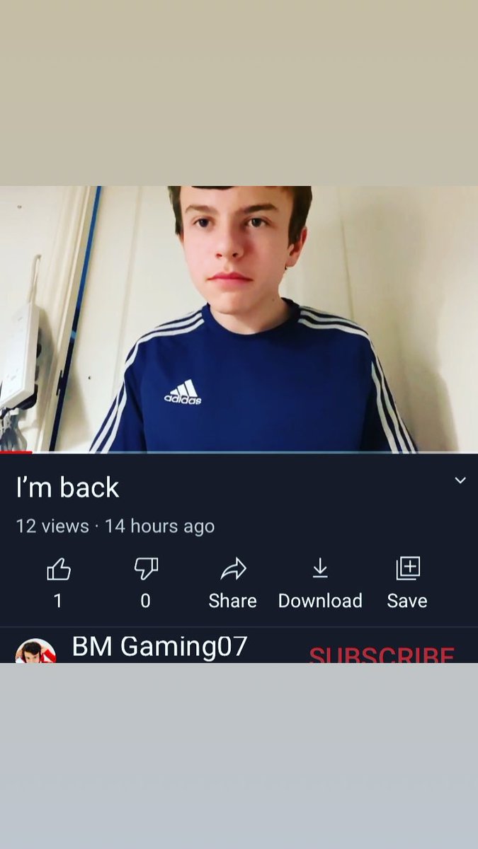 Ben54483270's tweet photo. So I’ve barely uploaded on Twitter but I’m back. I’ve had a break but I’m back in business now. I have a new vid out now leave a like and subscribe. Peace https://t.co/kLv9xCm3q6