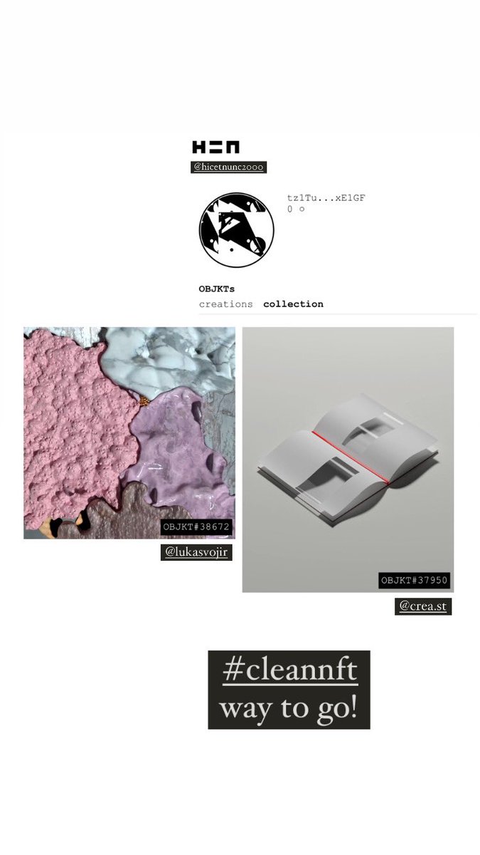 Jürgen Branz (@juergenbranz) on Twitter photo picked up two stunning pieces of art on <a href="/hicetnunc2000/">hicetnunc2000</a> today. awesome.
thank you
@crea__st
<a href="/lukasvojir/">Lukas Vojir</a>
<a href="/hicetnunc2000/">hicetnunc2000</a>
#NFTCommunity #cleannft #tezos #cryptoart #thisistheway picked up two stunning pieces of art on <a href="/hicetnunc2000/">hicetnunc2000</a> today. awesome.
thank you
@crea__st
<a href="/lukasvojir/">Lukas Vojir</a>
<a href="/hicetnunc2000/">hicetnunc2000</a>
#NFTCommunity #cleannft #tezos #cryptoart #thisistheway