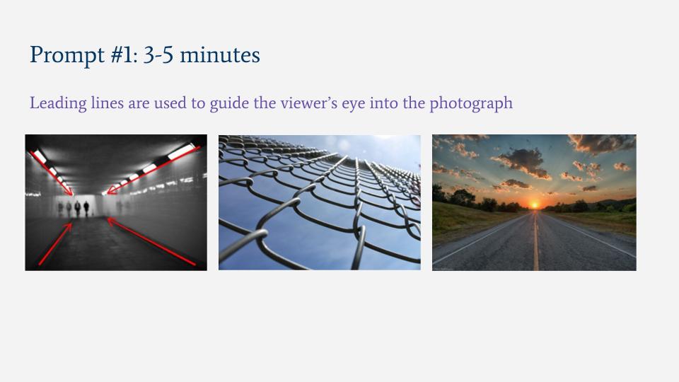 abcinstitutesc's tweet photo. Prompt 1 involves leading lines. Check out these examples and information #creativeteacherSC @ShainaManuel https://t.co/GEXFCgmGq5