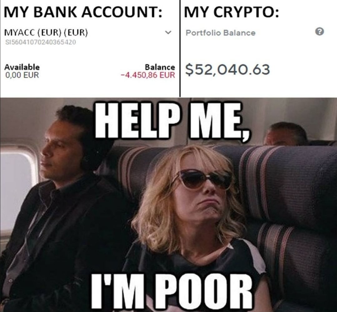 Criptoring1's tweet image. Si está es tu realidad dale un RT jajaja feliz lunes a todos los crypto inversores.
#cripto #humorcripto #criptomoneda