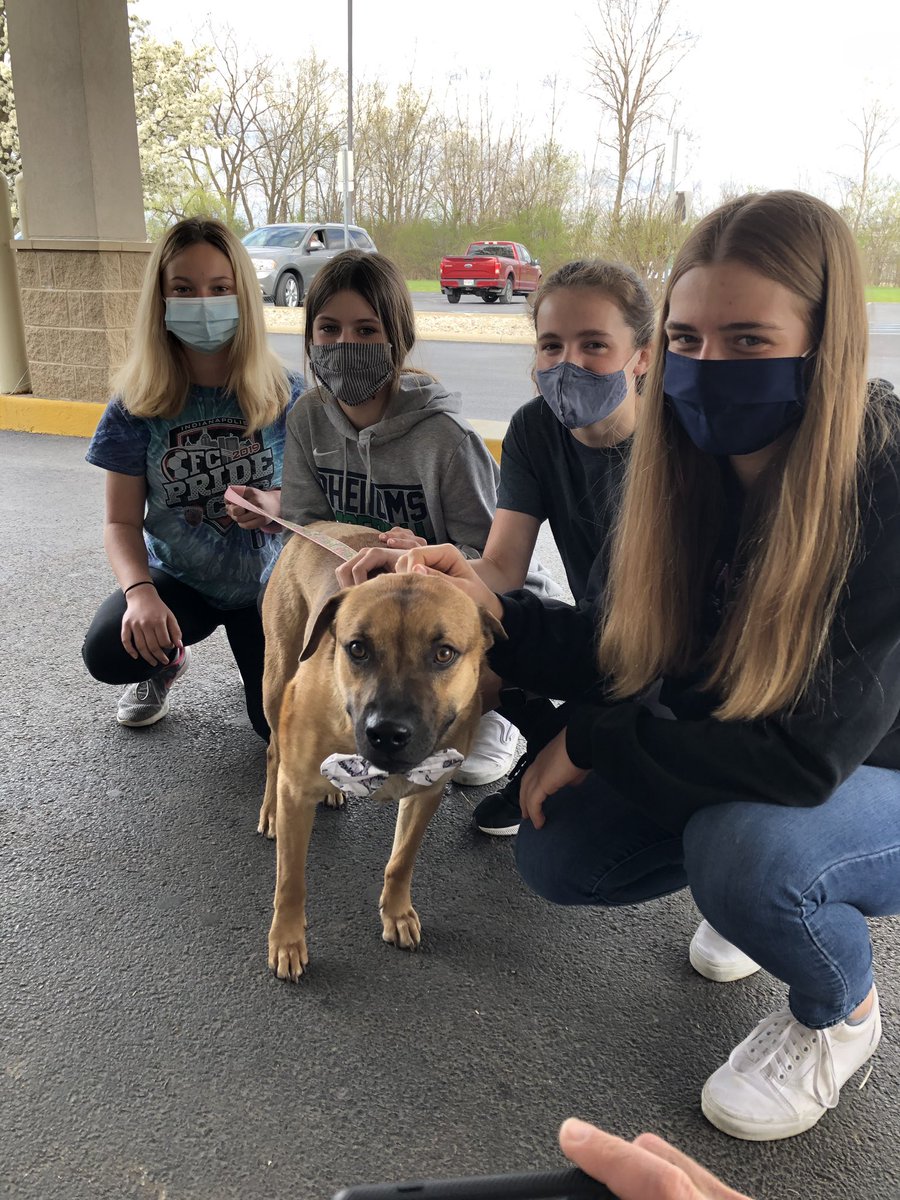 Our #teamvalor and #teamzenith students were inspired by Sir Darius Brown (via <a href="/washingtonpost/">The Washington Post</a>) to create bow ties for pups in local shelters &amp; rescue care to help their cuteness factor &amp; get them adopted! Thankful for our #makerspace to make it happen. #wearemaumee #citizenship