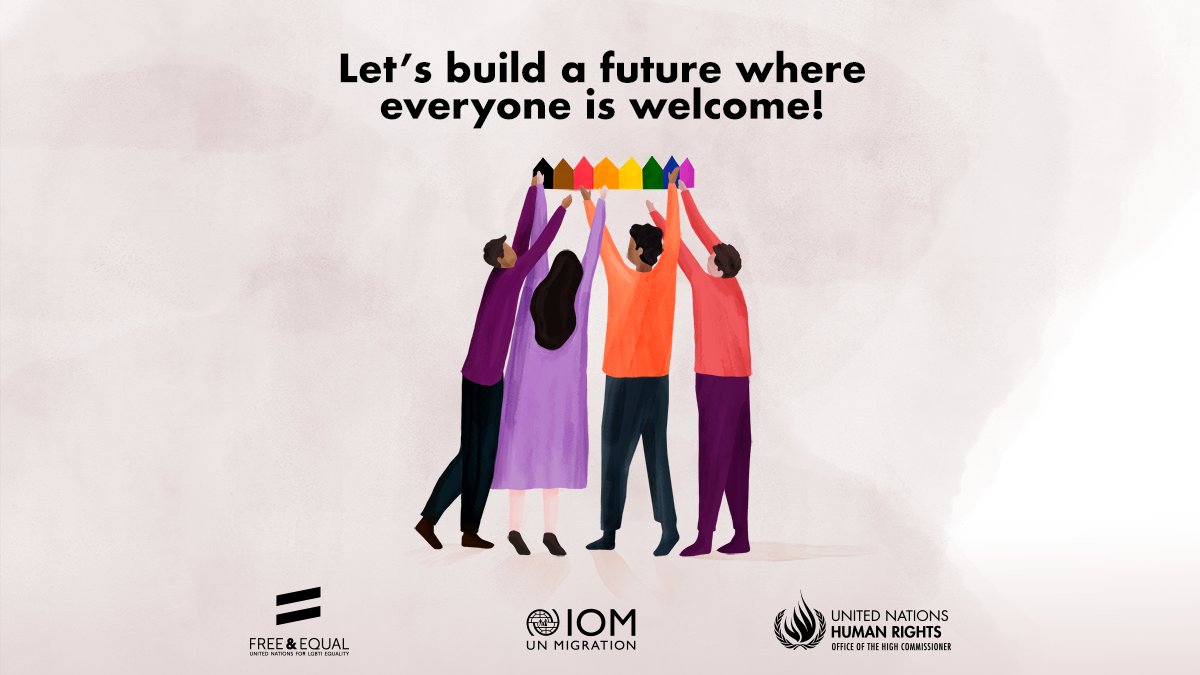 For many LGBTIQ+ people, leaving their hometowns is the only way to find a place where they can truly be themselves. 

See how YOU can help create a future where everyone belongs – no matter who they are or whom they love: unfe.org/migrants/ #StandUp4Migrants