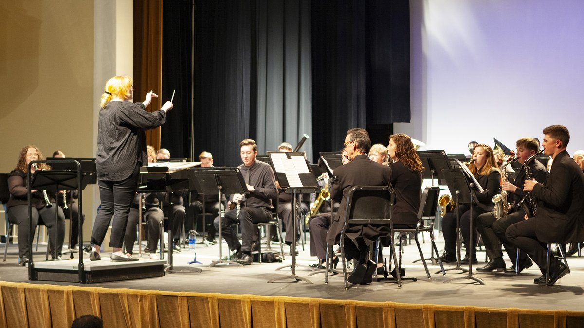 It was wonderful to hear music fill Schaller Memorial Chapel once again! Thank you #BVU Concert Band for a long-awaited performance. #BuildDreamCreate #BeaversBuild
