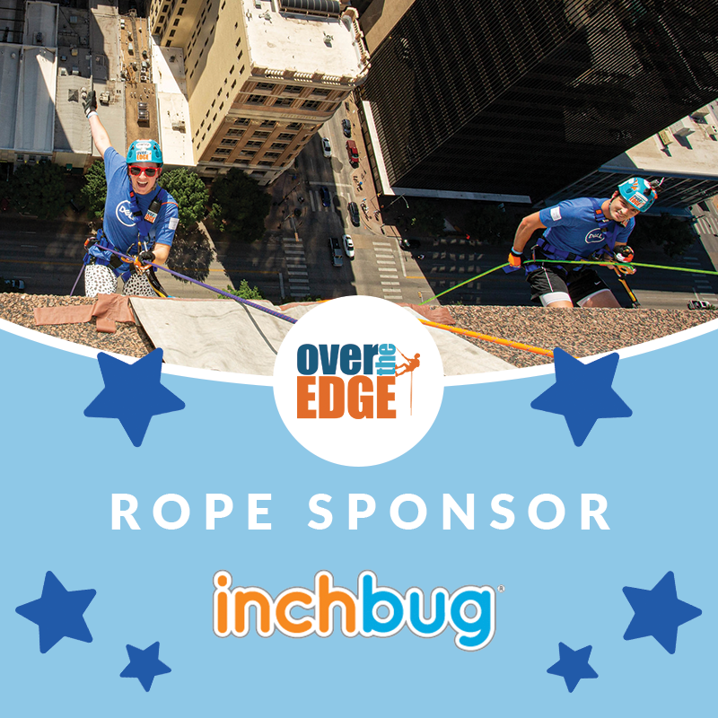 Thank you to @inchbug for being one of our Rope Sponsors for Over The Edge! We appreciate your continued dedication to granting wishes to children with critical illnesses 🌟

Would your company like to become a sponsor? Visit austinovertheedge.com/sponsorships.c…