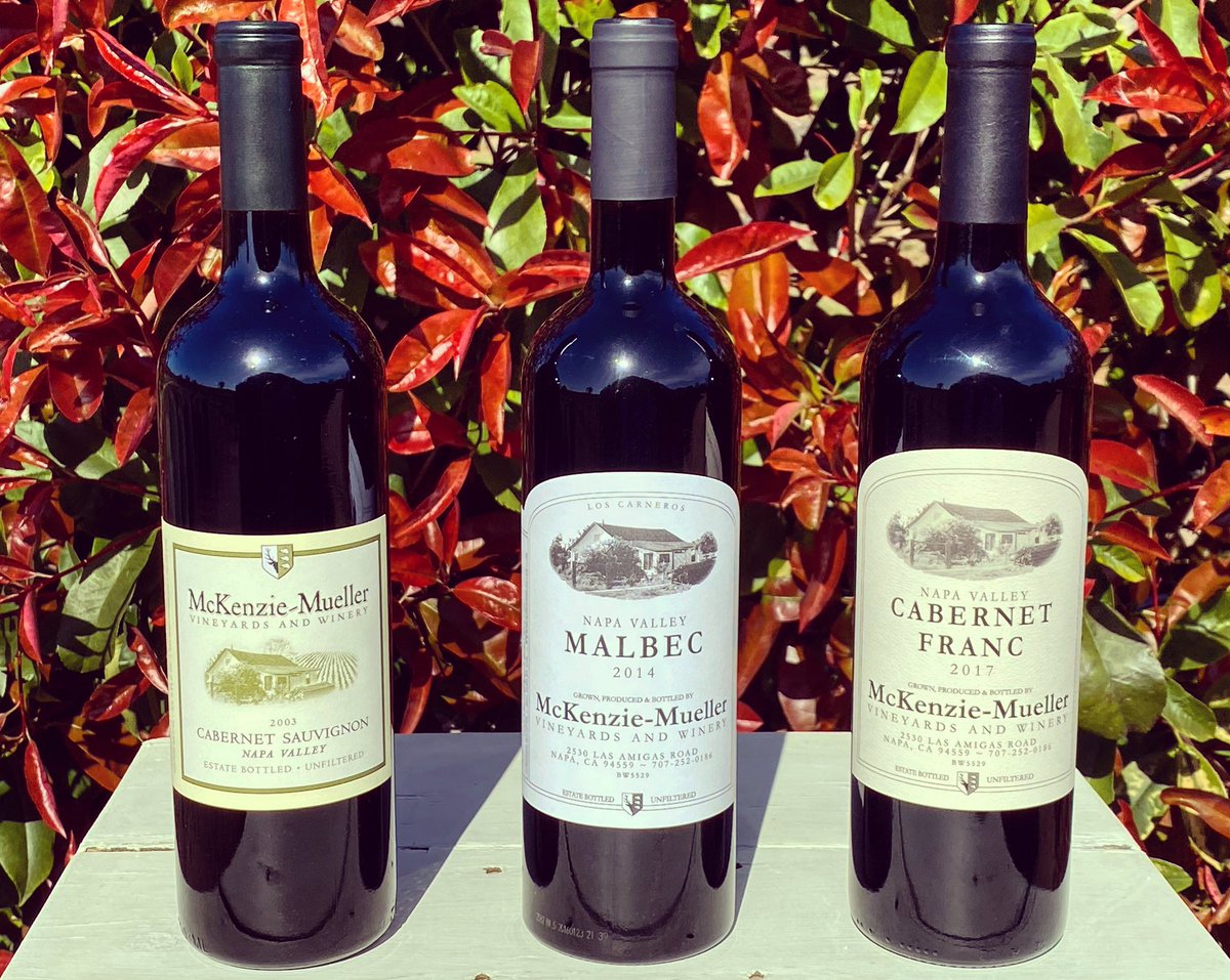 It’s wine club time! 

Spring Selection Includes:

2003 Cabernet Sauvignon (Library)
2014 Malbec (Current)
2017 Cabernet Franc (PreRelease)

Happy Sippin’ 🍷