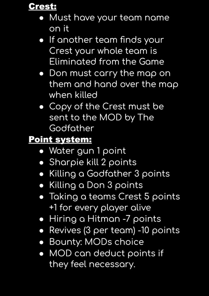 Rules‼️