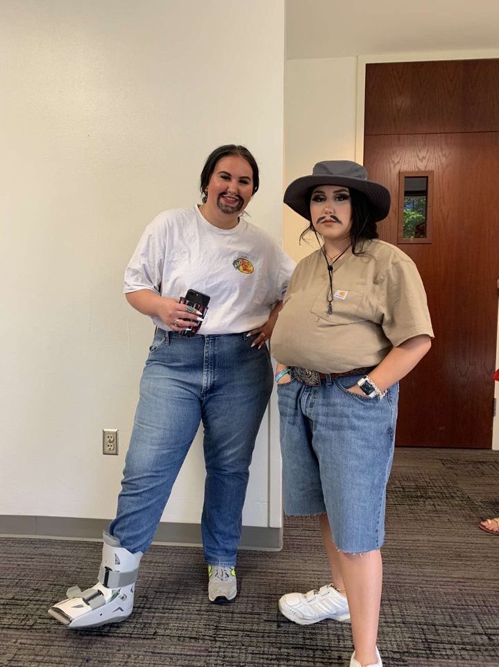 Our sisters Bayleigh and McKenna did an amazing job at the Phi Kapp Pageant thanks to our awesome coach Austin for helping us out