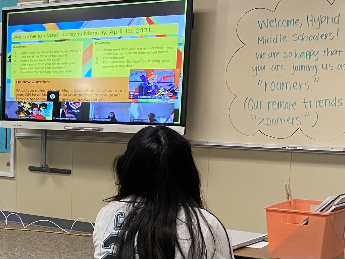 NautilusK8's tweet photo. We loved having our Middle School scholars back on campus today! So much joy as scholars reunited with old friends and met new ones (and teachers!) in person for the first time. Remote scholars, we love having you in class “with” us! ⚓️⚓️ https://t.co/oOnjHSK5D4