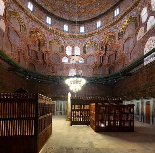 So imagine my absolute delight when I opened my laptop yesterday to see the interior glowing with a soft, shimmering luminescence it has not known for centuries, and to learn that May Al-Ibrashy and her team have just completed the renovation of the mausoleum.