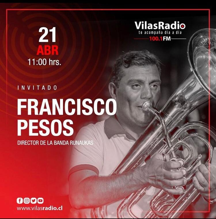 CastilloPesos's tweet photo. Este miércoles nuestro director estará en @VilasRadio   comentando lo nuevo de @BandaRunaukas

Sintonize ! 

🔴⚪⚫
#Runaukas https://t.co/tJBVMIVG8J