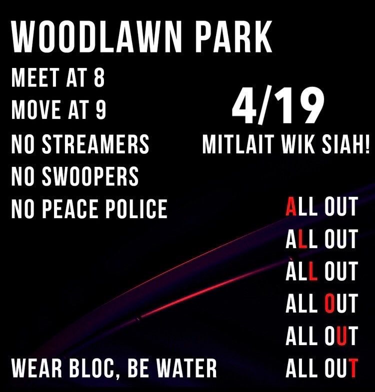 I’m at Woodlawn Park in Portland, Oregon for direct action march. 

This event is occurring the same day the Jury begins deliberating whether Derek Chauvin is guilty of murdering George Floyd.

This will be my thread for tonight. #ChauvinTrail #BlackLivesMatter #PortlandProtest