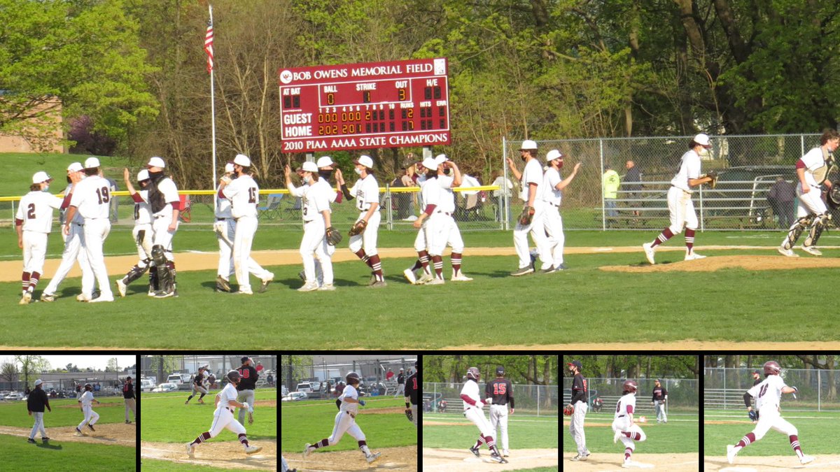 HendyBaseball's tweet image. Scenes from today’s victory. 
#baserunning