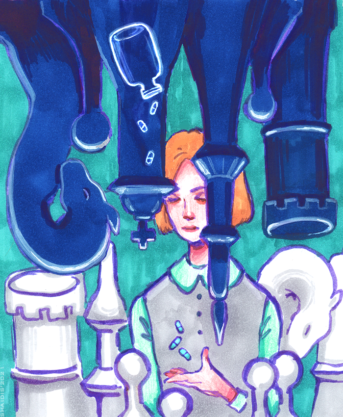 Хороший был сериал.  
#QueensGambit #BethHarmon