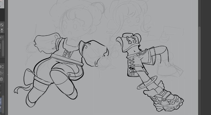 last merch wip for a while before i retreat into my cave a little bit but vry excited abt my oh cee chorms 