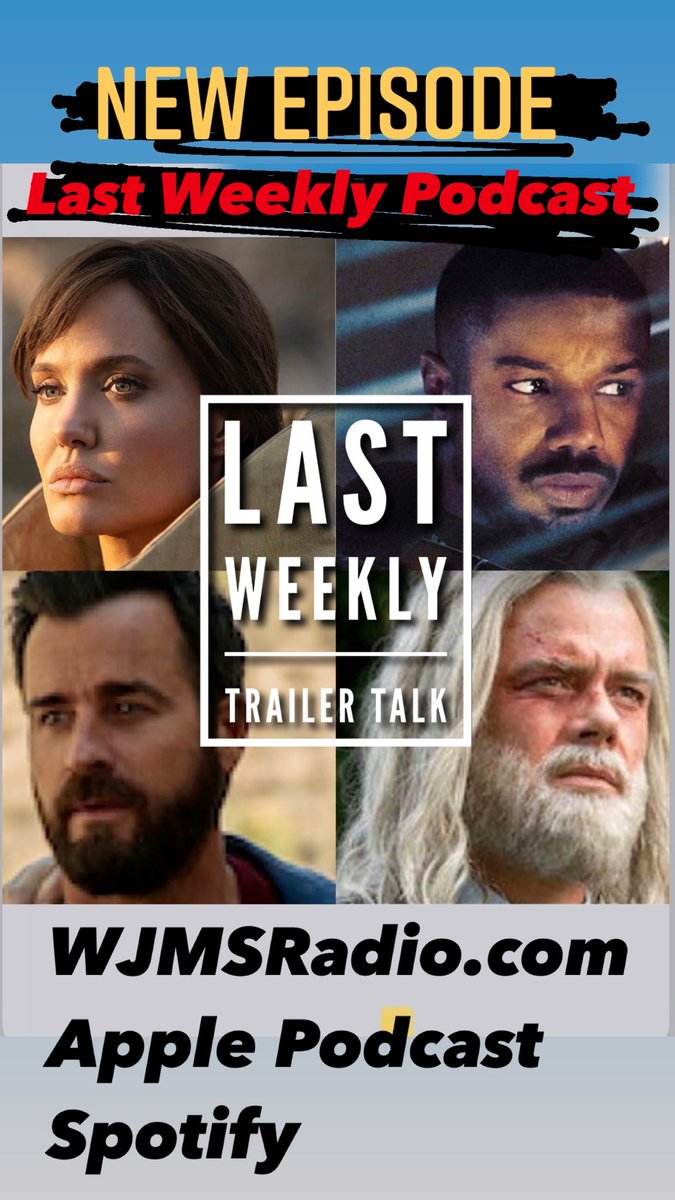 #LastWeekly #TrailerTalk🎬Special🤩 Did these trailers butter our🍿popcorn?🤔 #MichaelBJordan in #TomClancy’s #WithoutRemorse, #JoshDuhamel in #Netflix’s #JupitersLegacy, #AngelinaJolie in #ThoseWhoWishMeDeadMovie & #JustinTheroux in #TheMosquitoCoast. apple.co/32pzgQh