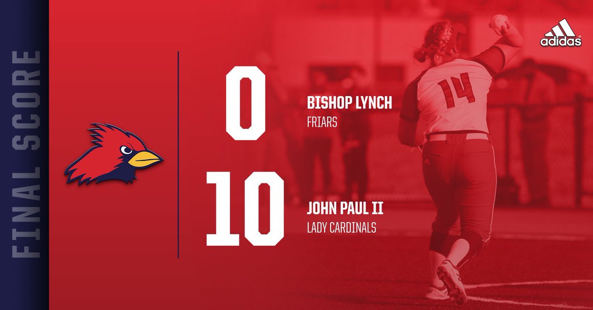JPIIHS Athletics (@jpiihssports) on Twitter photo LADY CARDS ARE DISTRICT CHAMPS! <a href="/JPIIHS_Softball/">JPIIHS Softball</a> blanks Bishop Lynch to secure the first district title in program history.
Special thanks to all the Future Cardinals that came out to support, loved having yโall here & canโt wait to see you on campus next year! #OutWorkEveryone LADY CARDS ARE DISTRICT CHAMPS! <a href="/JPIIHS_Softball/">JPIIHS Softball</a> blanks Bishop Lynch to secure the first district title in program history.
Special thanks to all the Future Cardinals that came out to support, loved having yโall here & canโt wait to see you on campus next year! #OutWorkEveryone