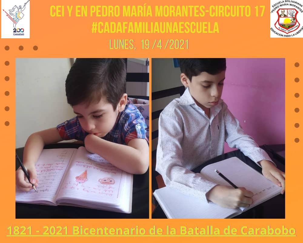 así inicia la EN Pedro María Morantes la #RutaBicentenaria sumado a la semana del Libro y del Idioma #Morantina #CadaFamiliaunaescuela <a href="/charlychaves/">Charly Rojas Chaves</a> <a href="/Crazet2011/">Crazet2011</a> @MPPEDUCACION <a href="/PezBlanco1/">PezBlanco</a> @ZonaEducTachira <a href="/5Activa/">Comuna Activa 5 De Julio</a> <a href="/Danielcustodio3/">Daniel Custodio</a> <a href="/Crazet2011/">Crazet2011</a>