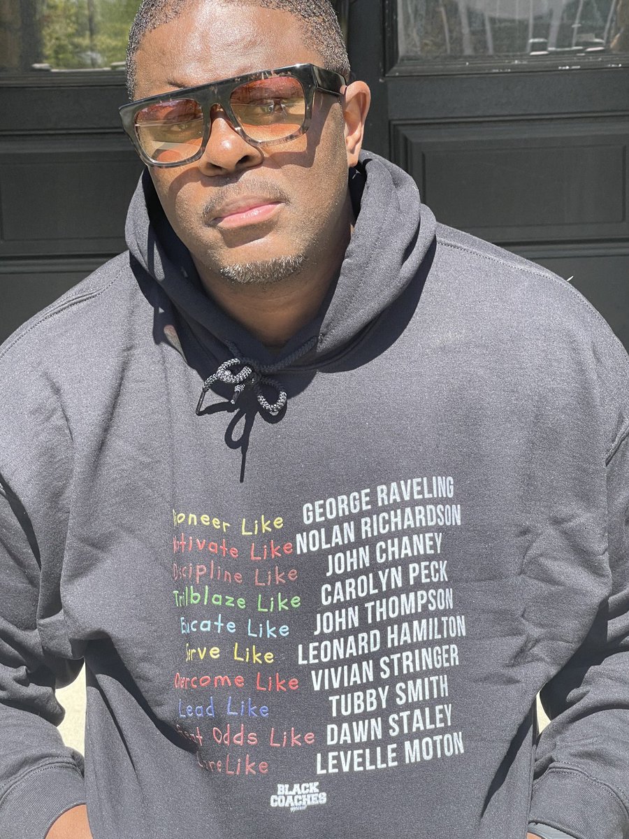 Special Thanks to @BlackCoachesApparel for the Dope Hoodie..Also my lil bro PJ Tucker for blessing me with a pair of his Temples and Bridges sunglasses....