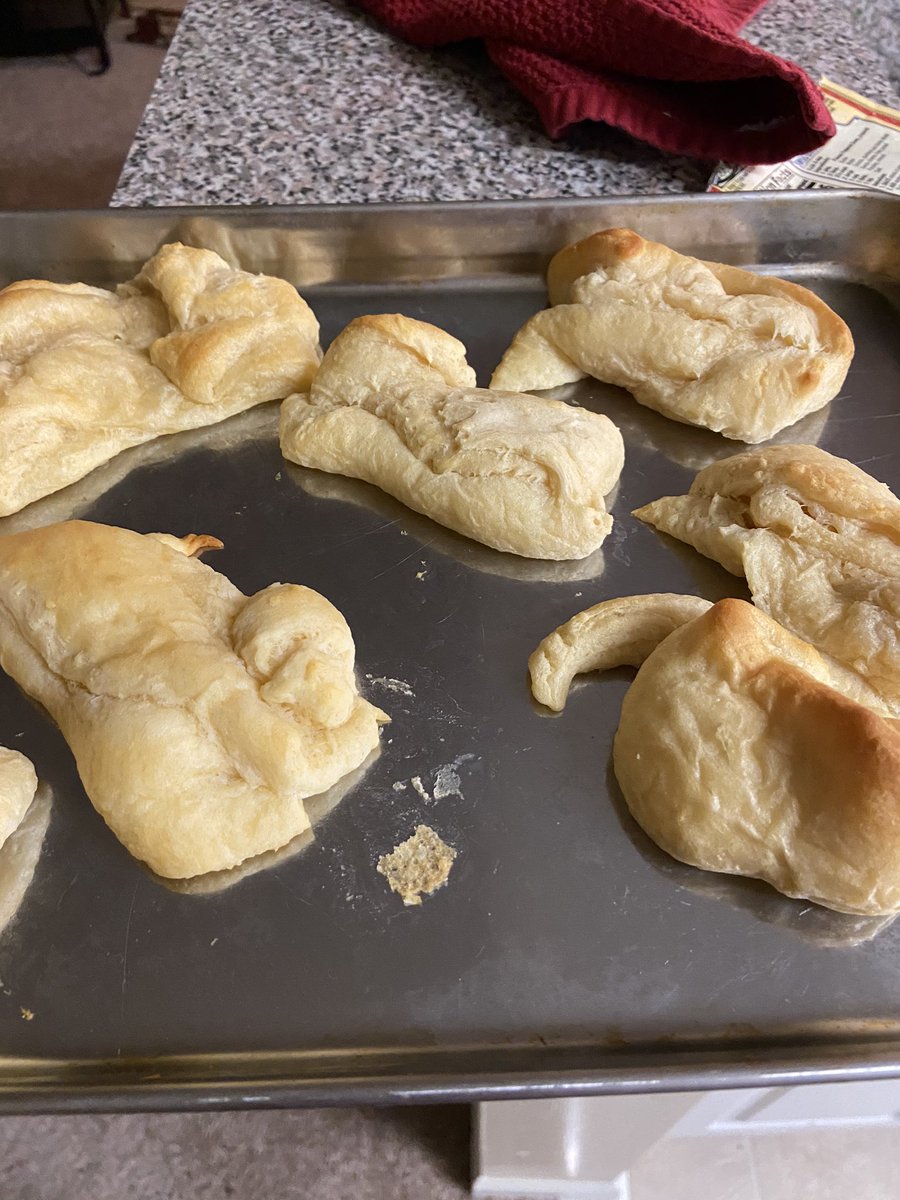 Made crescent rolls tonight- did I get the shape right?