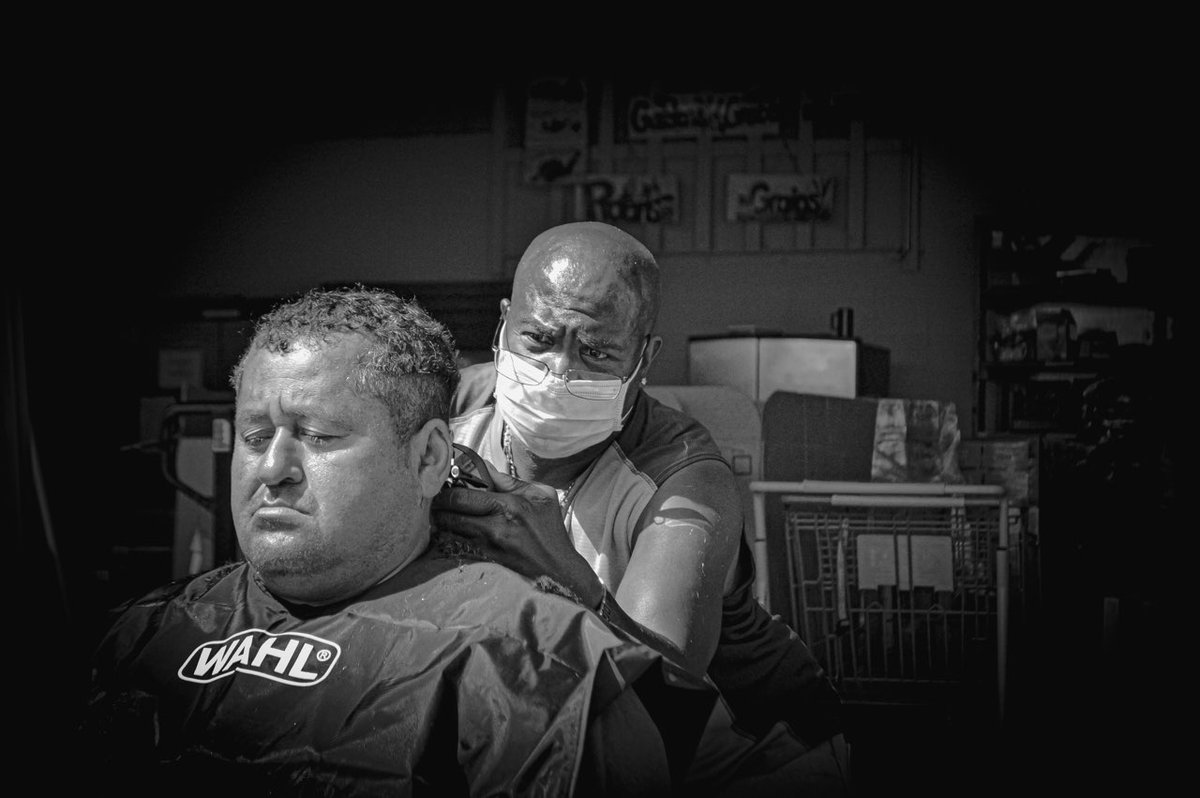 CTH465's tweet image. Thankful to barber and hope machine extraordinaire Donald James for his work at last Saturday&apos;s #ProjectReFresh launch.