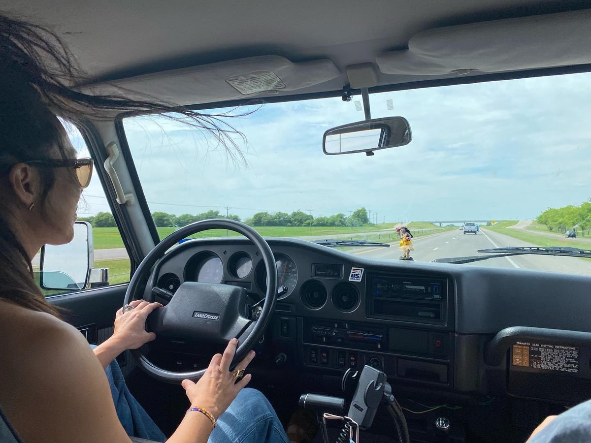 joannagaines's tweet photo. Slept in til 11, my sister brought me a latte &amp; new pair of birks, had a cheeseburger &amp; cake @magnoliatable, hung out in the garden &amp; rode in the old car w/ the windows down &amp; music up. Oh &amp; puppies! The best kind of birthday. Thanks for the kind messages—I'm feeling the love! 🥰 https://t.co/JCwl3ebCCO