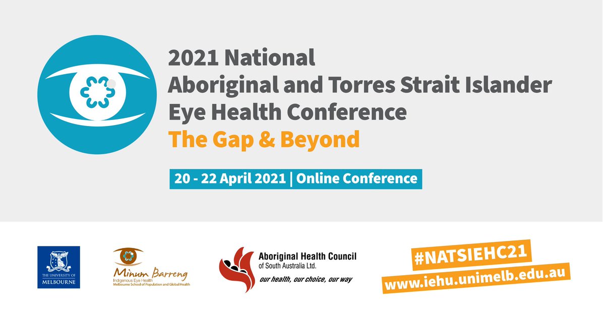 closethegapOZ's tweet photo. Looking forward to hearing presentations from  #NATSIEHC21 

Let’s #closethegap #IndigenousEyeHealth @IndigenousX https://t.co/SOROb15wYO