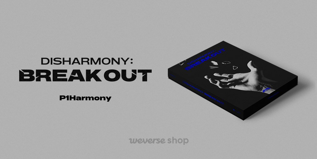 P1HARMONY - P1HARMONY DISHARMONY:BREAK OUT 2nd Mini Album [ BREAK