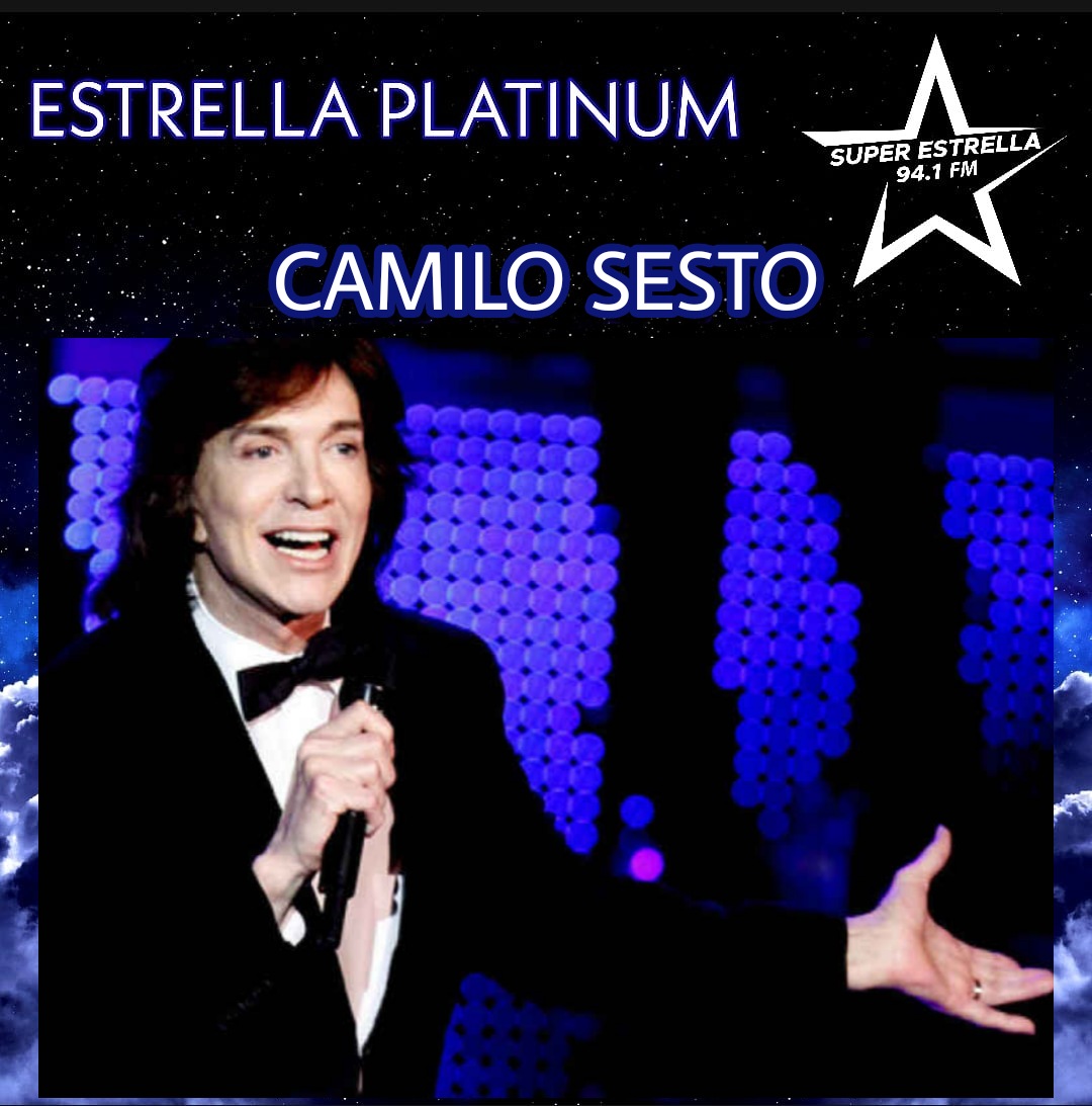 No te pierdas esta noche en Estrellas Platinum con Zuleima Navarro el especial de Camilo Sesto, su musica y datos curiosos del artista.📻🎙