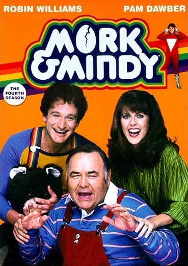 @Momma_Life_x4 #mork&mindy. Great comedy in it's purest form. Featuring two of the most talented comedians ever! #robinwilliams  #jonathanwinters & co-star #pamdawber
