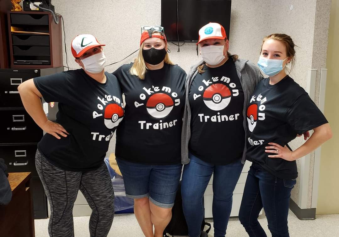 Pokémon day at work for Autism Acceptance Week!