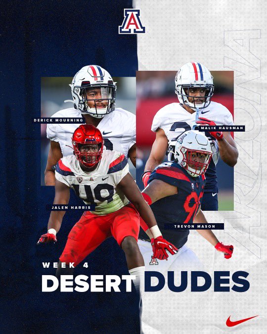 Another great week of spring ball in the books and we had a few DESERT DUDES show up and show out this week. @djmourning @TheHarris_Era @LeekHausman & @Trevon22Mason put together a phenomenal week, all four played at an elite level all three practices! Good work fellas!!