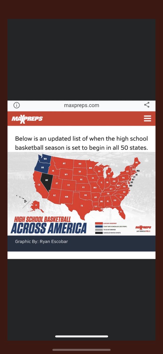 Sprague Basketball (@spraguembb) on Twitter photo 46 other states are currently playing or have successfully played a high school hoops season. The state of Washington is starting their season soon. With 21 days until the start of our season we have yet to be cleared for live contact basketball <a href="/johncanzanobft/">John Canzano</a> #letthemplay 46 other states are currently playing or have successfully played a high school hoops season. The state of Washington is starting their season soon. With 21 days until the start of our season we have yet to be cleared for live contact basketball <a href="/johncanzanobft/">John Canzano</a> #letthemplay