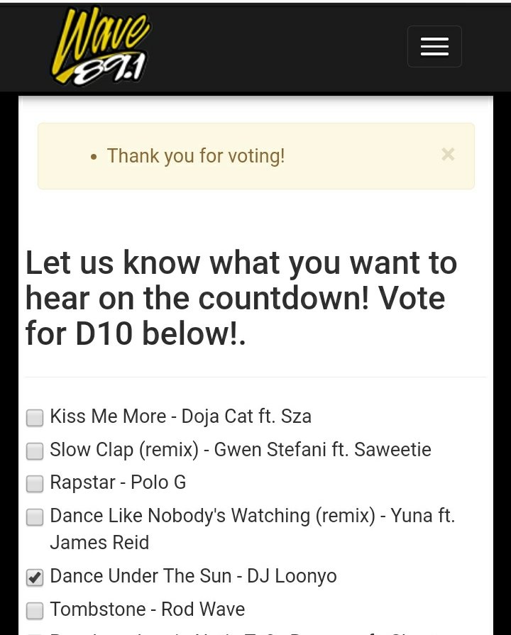 jelaineReal's tweet photo. RT:@DJLWORLDWIDEOFC 

You can vote Dance Under The Sun in two ways:

🔗https://t.co/SpfEFOQCaJ

🔗https://t.co/x5yO67vH2x

Thank you, FamiLOONYO! 😊

ONE LOVE FAMILOONYO https://t.co/VGCFJeV2gd