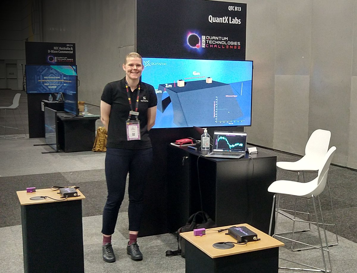 QuantX Labs (formerly Cryoclock) (@cryoclock) on Twitter photo At the <a href="/AARCAusArmy/">Australian Army Research Centre</a> Quantum Technologies Challenge demonstrating our quantum magnetometry prototype
#QuantumTechnology #LandPowerForum At the <a href="/AARCAusArmy/">Australian Army Research Centre</a> Quantum Technologies Challenge demonstrating our quantum magnetometry prototype
#QuantumTechnology #LandPowerForum