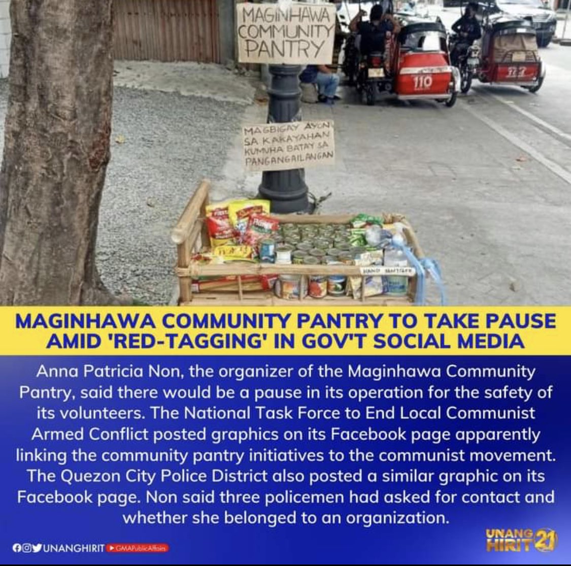 Are you fucking kidding me? <a href="/govph/">Official Gazette PH</a> red tagging a community movement feeding hungry because <a href="/RRD_Davao/">Rodrigo R. Duterte</a> is fucking asleep? Fuck this. Fuck DDS.