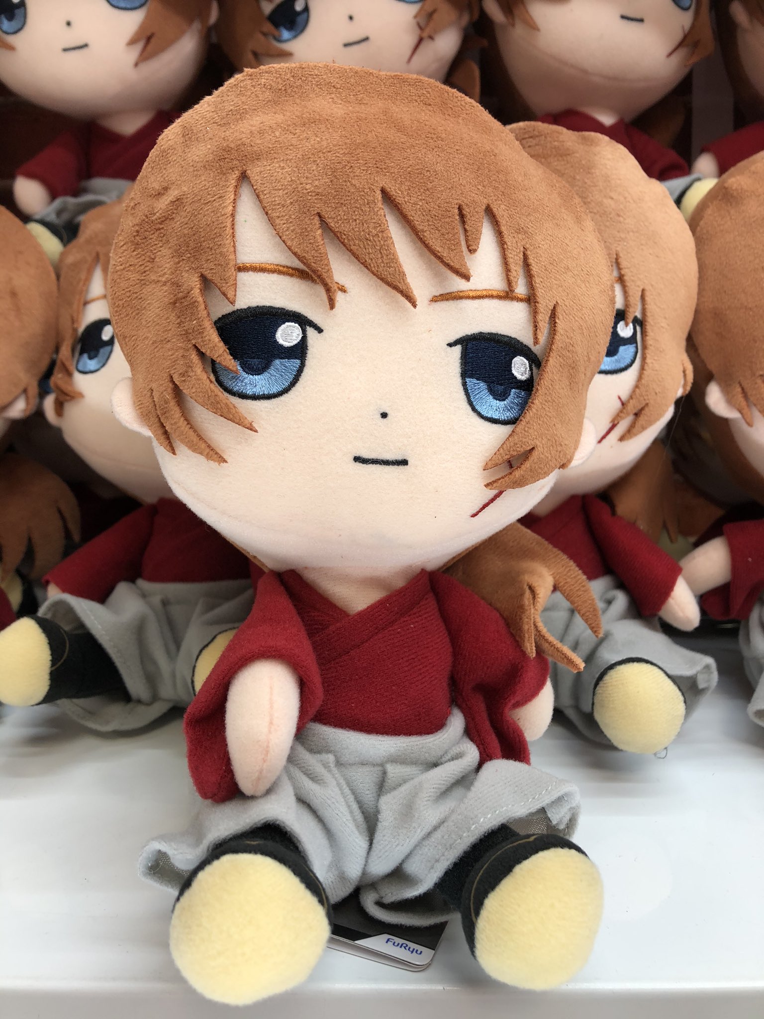 タイトーステーション 海老名ビナウォーク プライズ 新景品登場 るろうに剣心からボイス付きぬいぐるみが登場 剣心の セリフが流れるぬいぐるみが登場しております るろうに剣心 緋村剣心 T Co Uakfcdduro Twitter