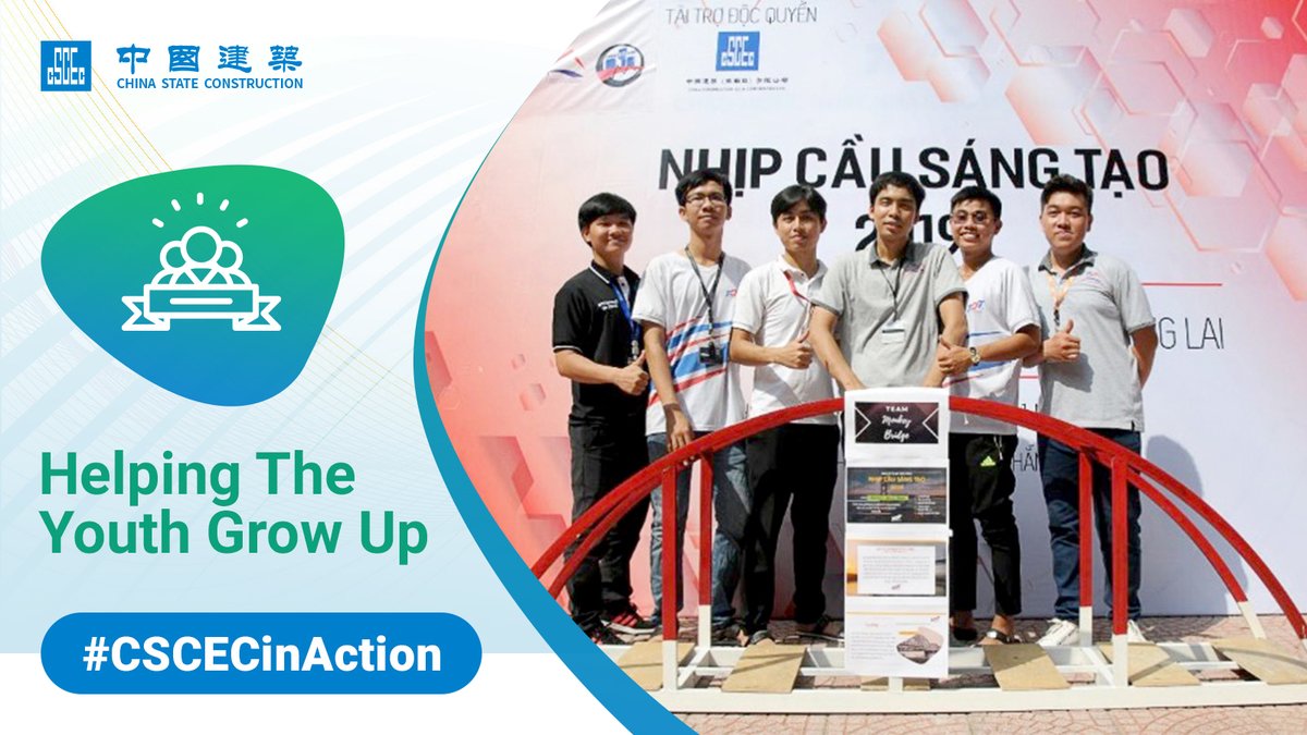 CSCECNEWS's tweet image. #CSCECinAction CSCEC #Vietnam cooperates with local universities to establish a &quot;joint training base for talents&quot;. In addition CSCEC’s tutor-to-apprenticeship system, CSCEC Southeast Asia Scholarship create more possibilities for local outstanding talents.bit.ly/2P1KcQO