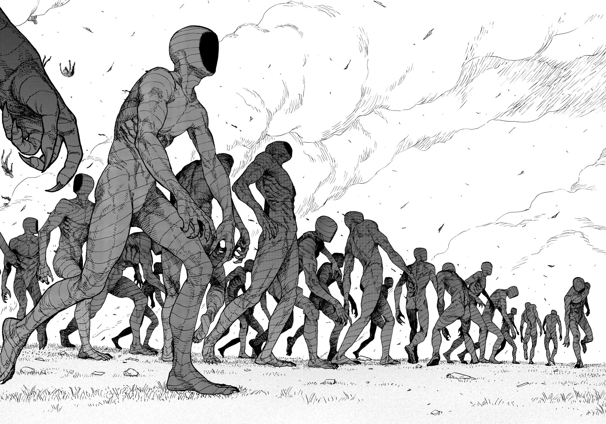 Cool Manga Panels or Pages I found on X: Ajin by Gamon Sakurai   / X