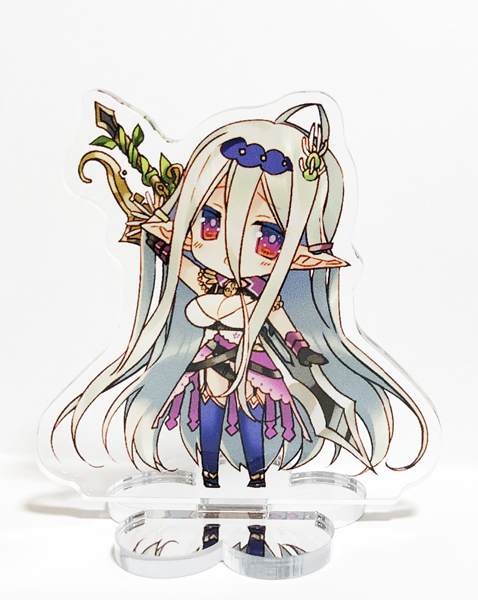 ヒトリシズカのアクリルミニフィギュアが届きました。 