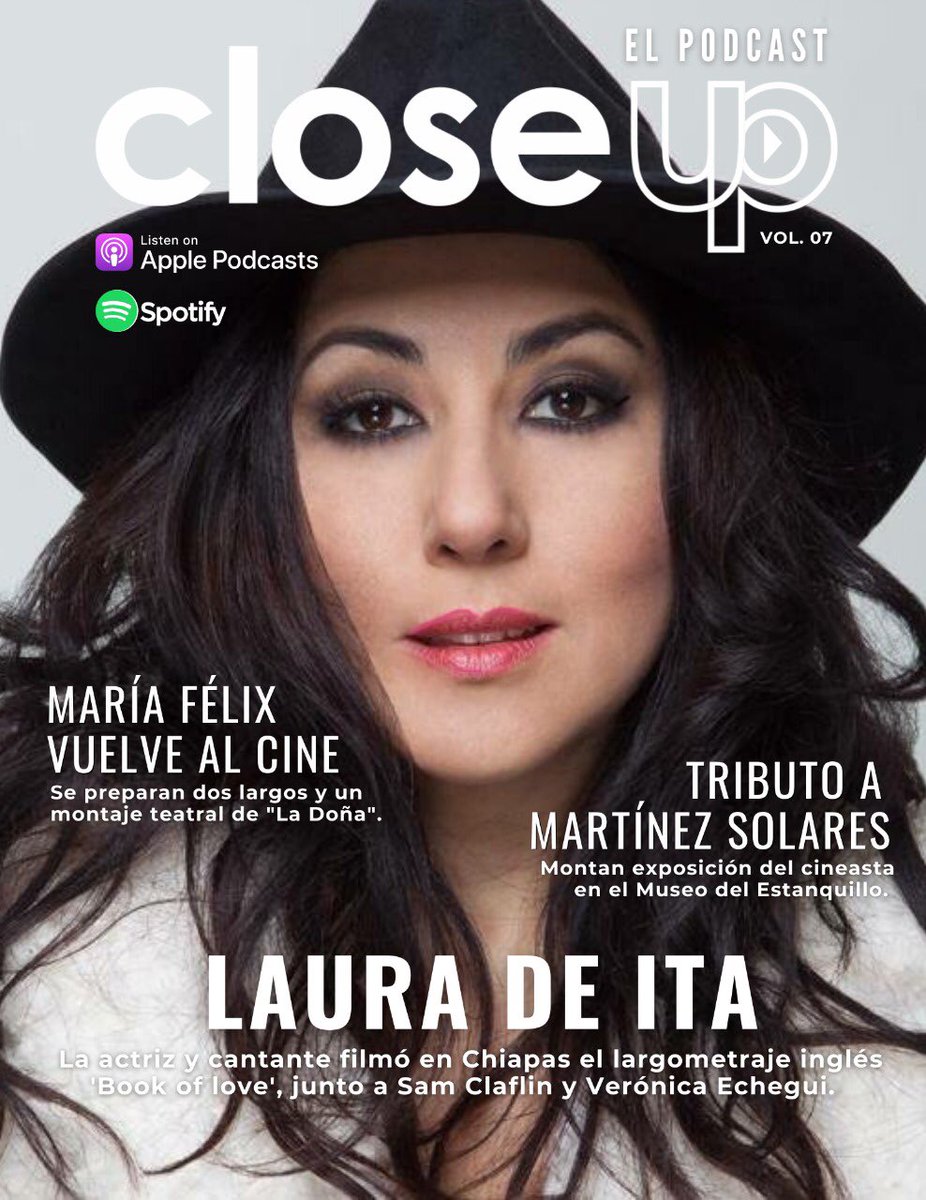 Muchas gracias por esta bella entrevista para <a href="/CloseUpMexico/">Close Up México</a> querido <a href="/Christer/">Christian De La Luz</a> Sigan este gran podcast! 
open.spotify.com/episode/2L6NOX…