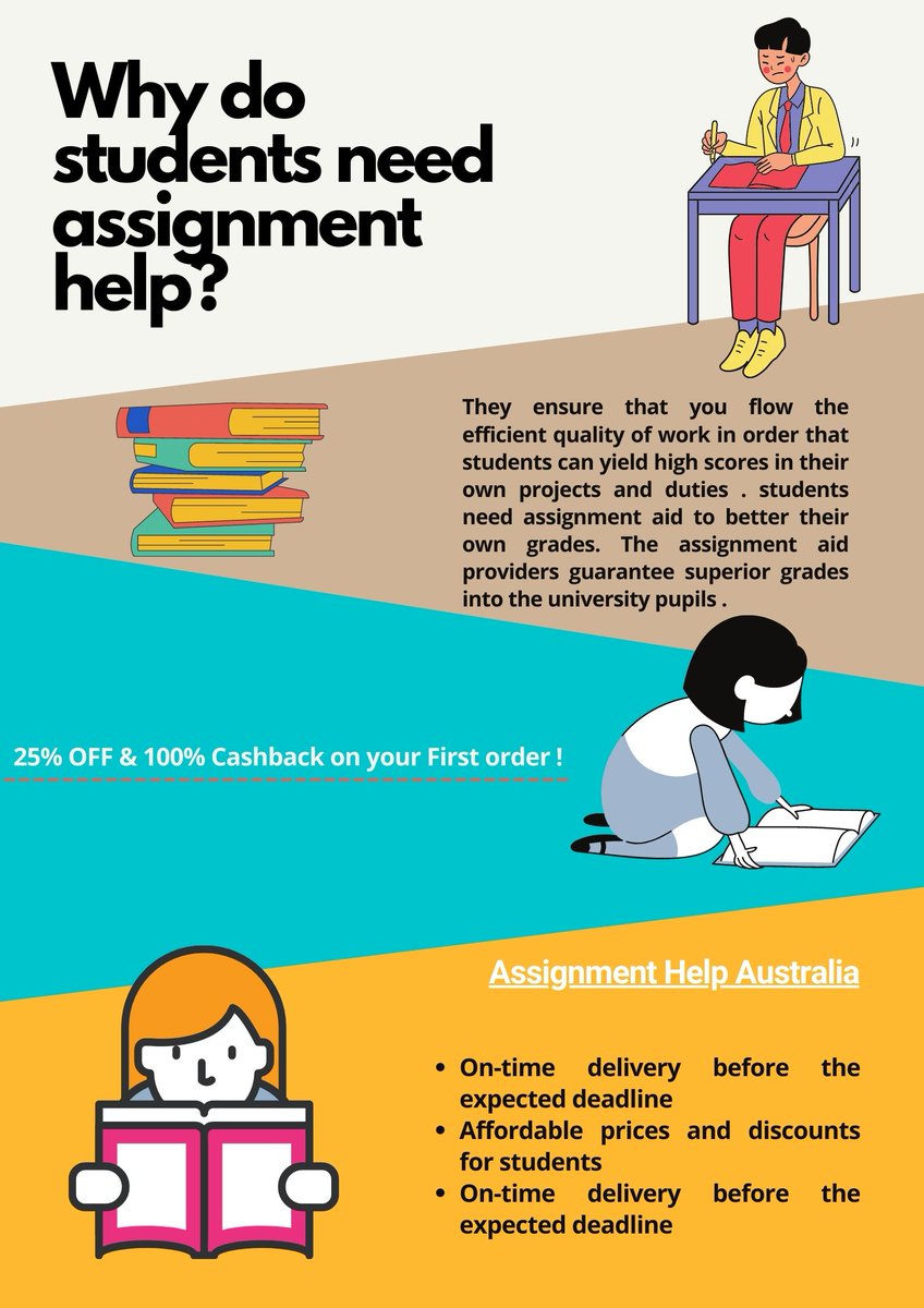 NewAssignmentH1's tweet image. Why Do Students Need Assignment Help? Visit us for more: newassignmenthelpau.com/assignment-hel… #AssignmenthelpAustralia #australianassignmenthelp #assignmenthelpau #AssignmentWritingAustralia #assignmentwriting #servicesinaustralia #Australia