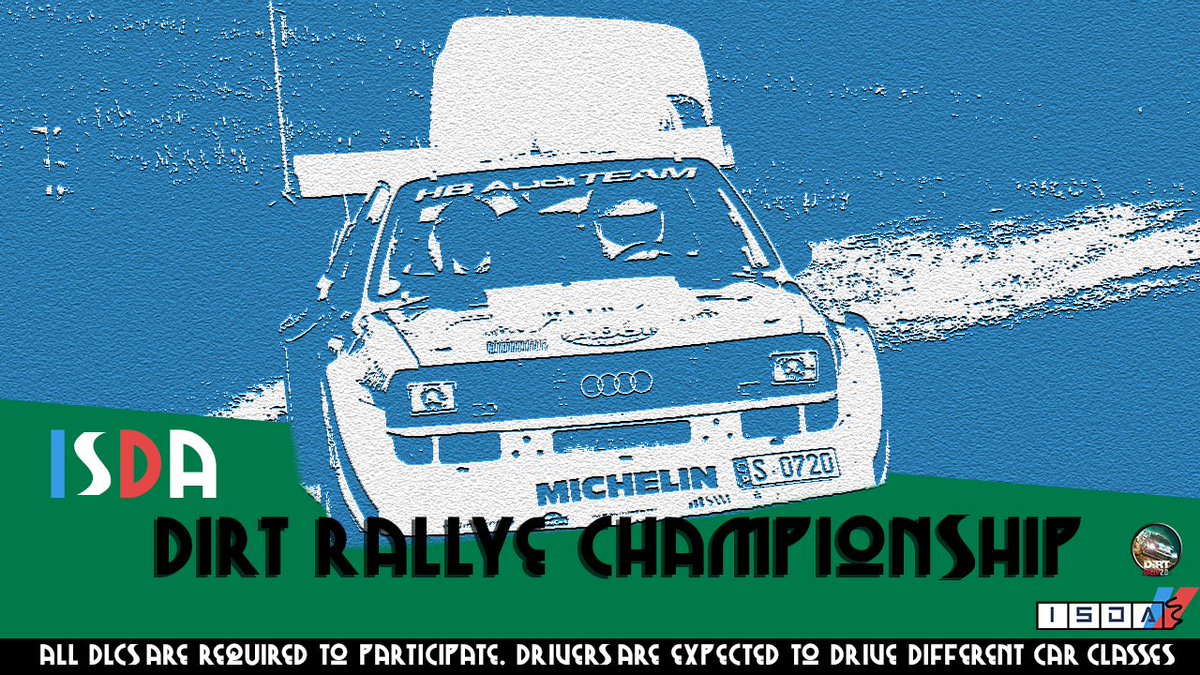 Join our championship! More information at our discord discord.com/invite/jd4rc5g…
#isdaracing #dirtrally2 #rallye #simracing