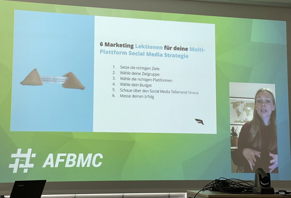 6 Marketing-Lektionen für die Multi-Plattform Social Media Strategie von Wiebke Leffers, <a href="/FalconIO/">Falcon.io</a> #afbmc
