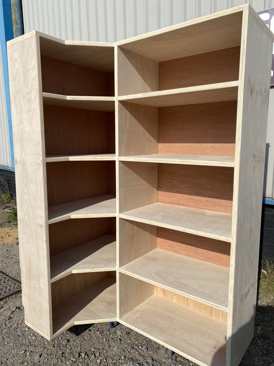 Excited about the new bookshelf? Absolutely! What colour should we paint them 🤩