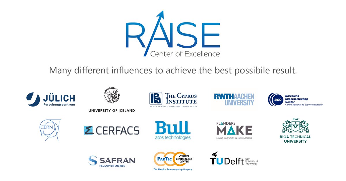 <a href="/CoeRaise/">CoE RAISE</a> covers both academic and industrial aspects in a balanced way by uniting partners from academia, i.e., internationally renowned universities and research institutions, and from industry.

Here you can find an overview of the partners: coe-raise.eu/partners